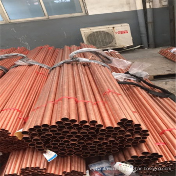 C11000 Air Condition Or Refrigerator Straight Copper Pipe Tube